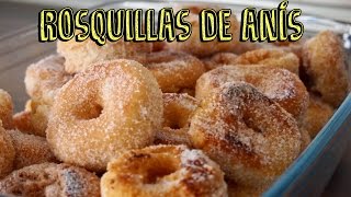 ROSQUILLAS DE ANÍS FÁCILES PARA CARNAVAL [upl. by Yoshiko]