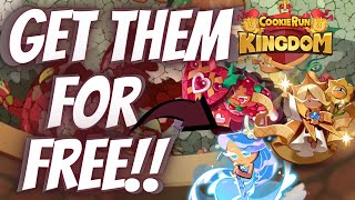 How to Unlock Ancient amp Legendary Cookies for FREE  Cookie Run Kingdom [upl. by Sirod]