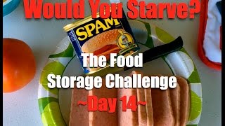 The Food Storage ChallengeDay 14 [upl. by Ailedua145]