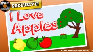 I Love Apples a song for kids about apples [upl. by Tutankhamen]