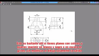 IMPRIMIR CON LÍNEAS GRISES EN AUTOCAD [upl. by Annaehs]