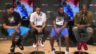 NBA2K Uncensored Kevin Durant Talks About Meeting Stephen Curry [upl. by Lilybelle132]