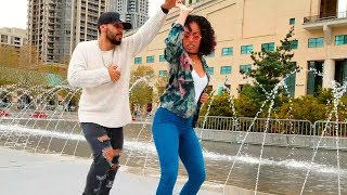 Dance Bachata  Kim amp Geo Dancing Joan Soriano NEW Bachata 2018 [upl. by Herrah]