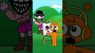 Incredibox Sprunki Help Pinki redraw her body parts sprunki animation trend [upl. by Anoek]