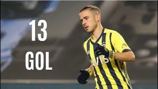 Dimitrios Pelkas Fenerbahçedeki Golleri  13 Gol [upl. by Etnauq611]