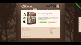 Gramps Genealogy Software  Alternative to Family Tree Maker [upl. by Arica]