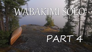 Wabakimi Solo Canoe Trip Part 4 [upl. by Tarra64]