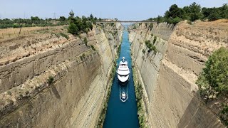 Corinth Canal an epic moment you wont forget [upl. by Primavera140]