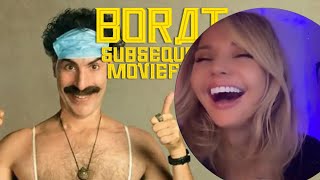 Borat Subsequent Moviefilm Reaction  First Time Watching  Funny Borat 2 [upl. by Red815]