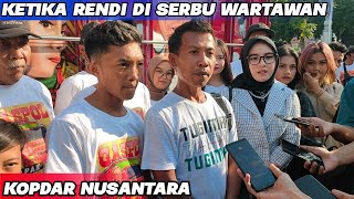 KETIKA RENDI DI KEPUNG WARTAWAN  GROGI BANGET  KOPDAR NUSANTARA JATENG [upl. by Stanly65]