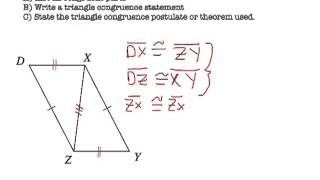 Triangle Congruence Theorems  SSS SAS ASA AAS [upl. by Maddox]