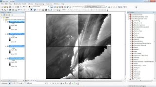 Arcgis  Merge the raster datasets fusionner raster arcgis Mosaic raster dataset ArcGIS [upl. by Mazur826]