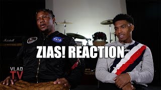 ZIAS Reaction on Initially Going Viral with Meek Mill Freestyle Reaction Video Part 1 [upl. by Ojillek745]