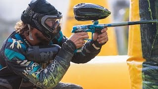 Best professional paintball game of 2015 World Cup Paintball Finals Dynasty vs Houston Heat [upl. by Eelamme]