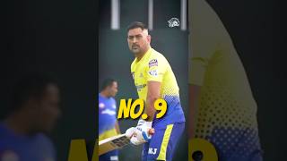 MS Dhoni Will Bat At No9 In IPL 2025 🤯 shorts [upl. by Adien]