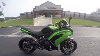 2014 KAWASAKI NINJA 650 WALKAROUND  SOUND CLIP [upl. by Eisenhart]