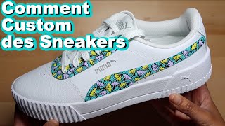 Comment Custom des Sneakers Tuto [upl. by Sasha]