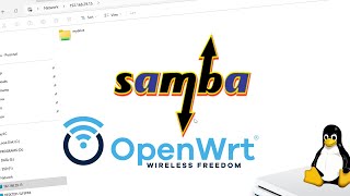 Setup Network Share Samba on OpenWrt  Stepbystep tutorial [upl. by Elison400]