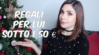 30 IDEE REGALO PER LUI SOTTO I 50€ [upl. by Yrian]