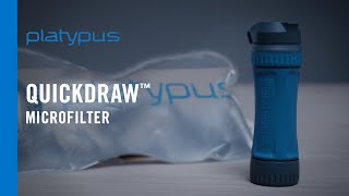 Platypus® QuickDraw™ 1L Filter System [upl. by Eserehs]