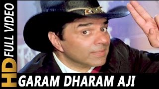 Garam Dharam Aji Kaisi Sharam  Anu Malik Abhijeet  Tahalka 1992 Songs  Dharmendra [upl. by Adlihtam]