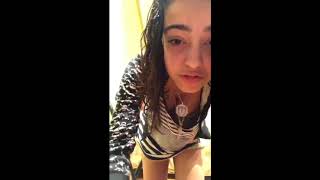 Malu Trevejo Instagram Live December 16 [upl. by Lertnom]