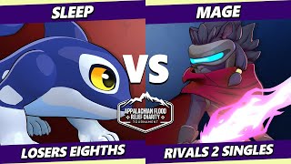 Appalachian Flood Relief Charity TOP 8  Sleep Orcane Vs Mage Clairen Rivals of Aether 2 [upl. by Triny]