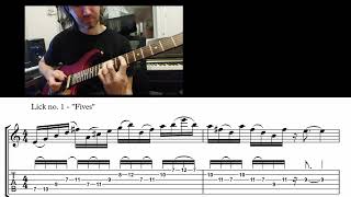 Fusion Licks for Guitar [upl. by Ivzt]