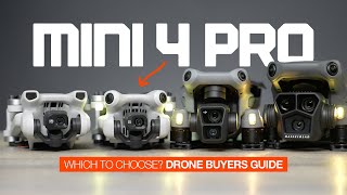 DJI Mini 4 Pro  ULTIMATE COMPARISON [upl. by Gotthard]