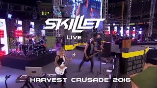 Skillet  Live at Harvest Crusade 2016 [upl. by Nim215]