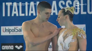 Nuoto Sincronizzato  Campionato Italiano Assoluto Cuneo 2017  Duo Fiamme Oro 1 [upl. by Freeman]