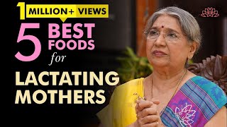 5 Best Foods to Increase Breast Milk Supply to Moms  Food for Lactating Mothers  Womens Health [upl. by Inigo]