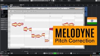 How to use Melodyne for Pitch Correction  Hindi [upl. by Rika]