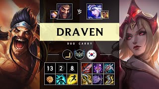 Draven ADC vs Ashe Legendary  KR Challenger Patch 1421 [upl. by Greenberg517]