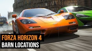 Forza Horizon 4 Barn Locations Guide [upl. by Farro]