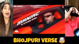 MANIAC  YO YO HONEY SINGH  ESHA GUPTA  Reaction  The Tenth Staar [upl. by Nomi]