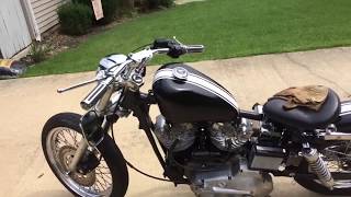 1973 Harley Davidson Ironhead xlch1000  saved from the shedrebuild start to finish [upl. by Phylys]