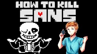 How to Kill Sans  Undertale  Genocide Guide [upl. by Aicilf]