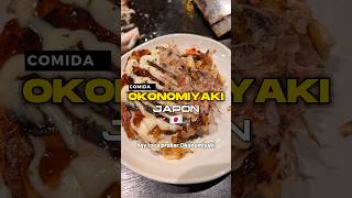 ¿Conocías este plato típico Japonés “Okonomiyaki” 🥢🇯🇵 [upl. by Halie]