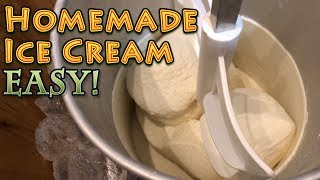 Homemade Ice Cream EASY [upl. by Gebelein289]