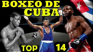 TOP 14 MEJORES BOXEADORES CUBANOS DE LA HISTORIA [upl. by Milburr]