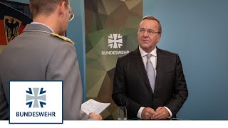 Nachgefragt mit Verteidigungsminister Pistorius I Bundeswehr [upl. by Tadd718]