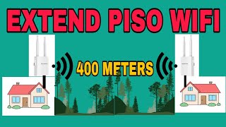 PAANO PALAWAKIN ANG RANGE NG PISO WIFI  Bridge Configuration of Piso wifi [upl. by Seilenna]