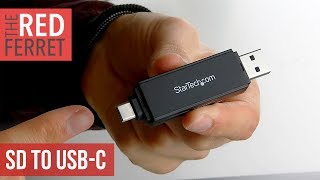 This StarTech Gadget Turns your USB C into SD card Slot [upl. by Emie]