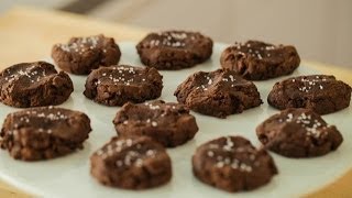 Dark Chocolate Sea Salt Cookies [upl. by Dorren494]