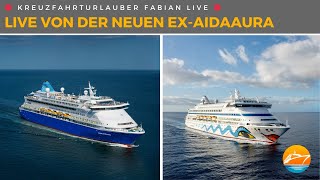 🔴 LIVE AIDA Spurensuche auf der quotneuenquot ExAIDAaura als Celestyal Discovery in Griechenland 🔴 [upl. by Alliber295]