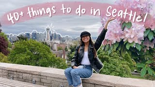 THE ULTIMATE SEATTLE TRAVEL GUIDE 40 things to do  tips from a local [upl. by Nnaeirual]