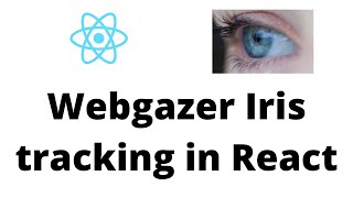 Iris Tracking with Webgazer Javascript  React [upl. by Ahsekan]