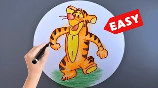 How To Draw Winnie the Pooh for Beginners [upl. by Laiceps]