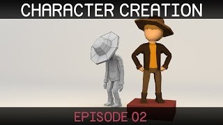 Blender Character Creation Texturing [upl. by Remde428]